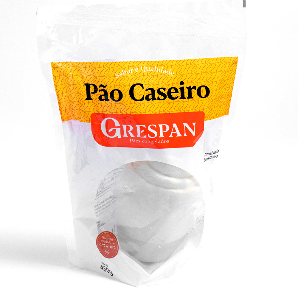 pão caseiro congelado
